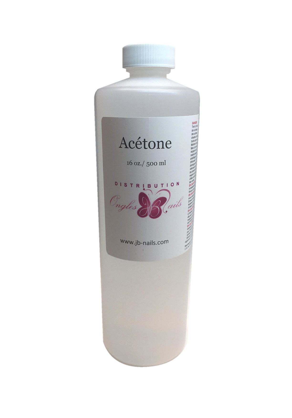 Acétone * 16oz. * 500ml.