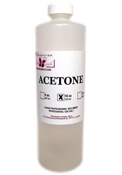 Acetone * 16oz. * 500ml.