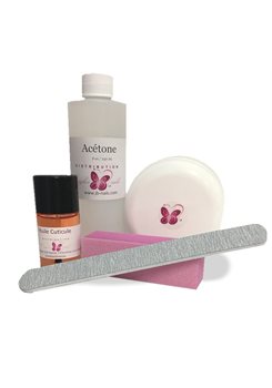 At Home Nail Removal Kit with Cuticule Oil