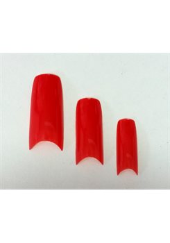 Box 100 Nail Tips * Red